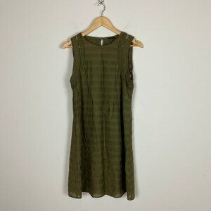Ann Taylor Green Dress Size 6